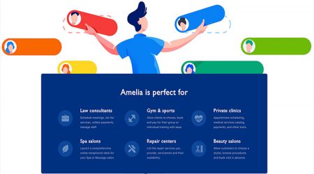 Amelia Booking System