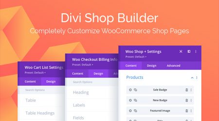 Divi Shop Builder – For WooCommerce
