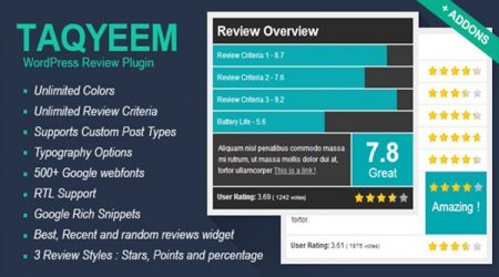 Taqyem WordPress Review Plugin