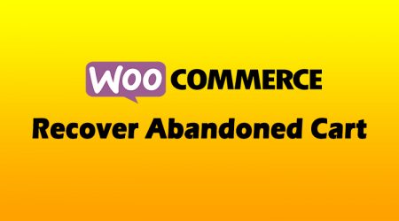 WooCommerce Recover Abandoned Cart